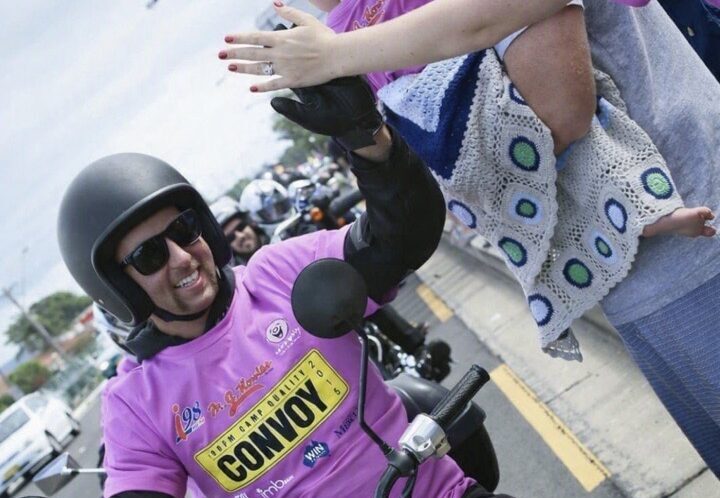 Ride, watch and support Convoy with us